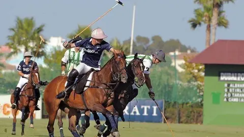 El equipo de Dubai de polo está a un paso de llevarse el campeonato celebrado en España.