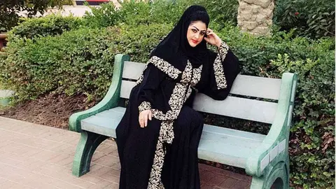 La cubana Suset Fagundo en Dubai.