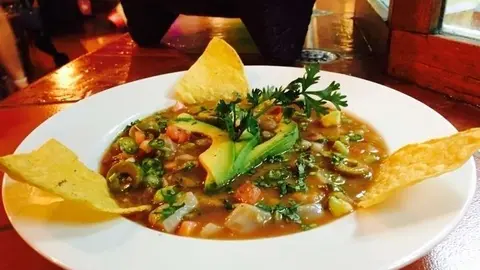 Ceviche Acapulco.