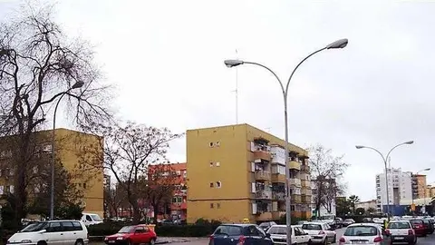 Una imagen de la barriada pacense de Santa Engracia.