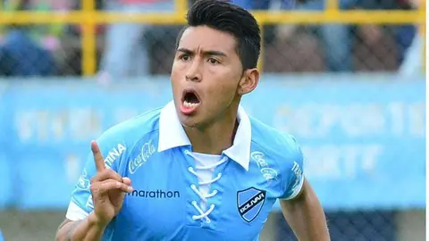 Una imagen de Rudy Cardozo, futbolista boliviano.