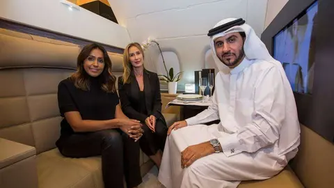 Los promotores han recreado La Residence en los almacenes de lujo del Dubai Mall.