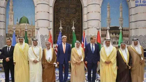 Una imagen de los asistentes al encuentro en la ciudad de Yedah.