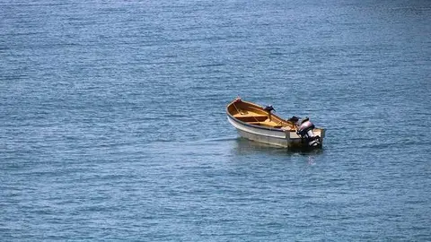 Una lancha en mar. (Cristóbal Alvarado, Flickr)