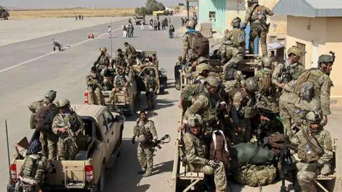 Fuerzas especiales afganas (Reuters).