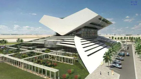 Recreación virtual de la biblioteca Mohammed bin Rashid de Dubai. (WAM)