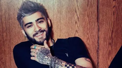 Una imagen del cantante Zayn Malik.