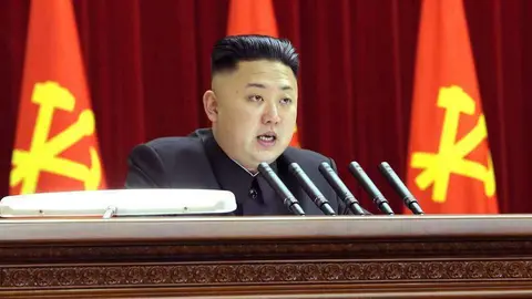 El dirigente de Corea del Norte, Kim Jong-un.
