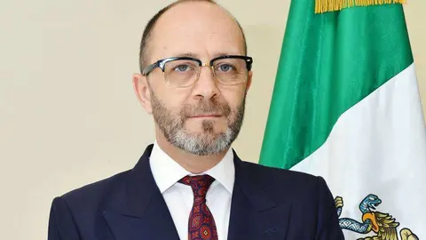 Pedro Blanco, jefe de la Cancillería de México en Emiratos y actualmente encargado de la Embajada de su país en Abu Dhabi. (Manaf K. Abbas)