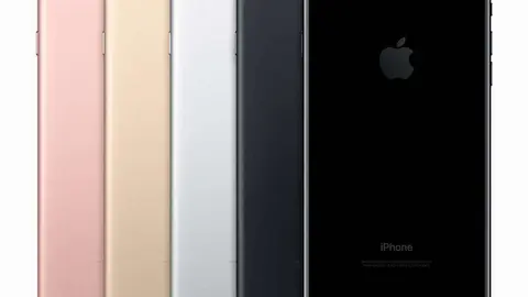 El iPhone 7 Plus, en su gama de colores. (Apple)