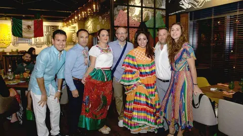 Asistentes al evento de 'El grito' en La Tablita. (Cedida)