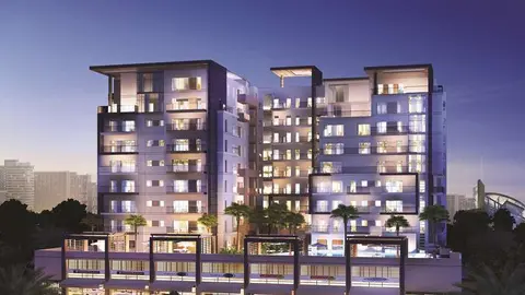 Una maqueta de las viviendas en Dubai Sur.