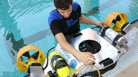 Gerard Kruisheer, CEO y fundador de SaferTrident durante la presentación del dispositivo.