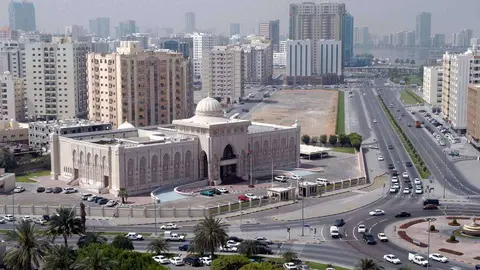 Una imagen del emirato de Sharjah.