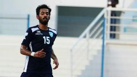 Una imagen del joven futbolista fallecido.