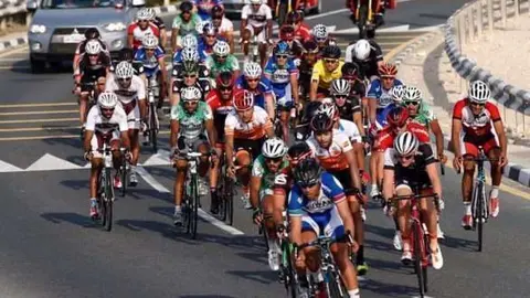 Una imagen de un mundial de Clicismo en Ruta.