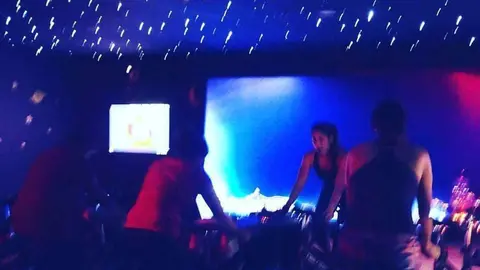 Ciclismo de interior.