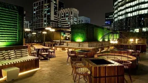 Imagen de la terraza del restaurante BU!