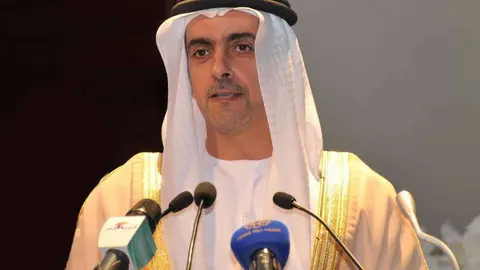 Una imagen del jeque Saif bin Zayed, ministro de Interior de EAU.