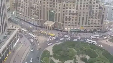 El edificio de Silicon Oasis dónde ocurrió el fuego.