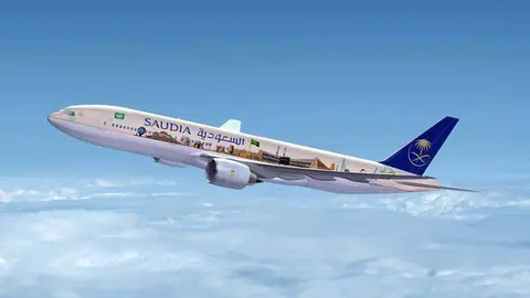 Un avión de la compañía Saudia. (Saudia Airlines)