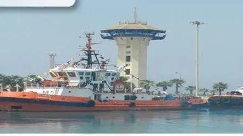 Imagen del puerto de la ciudad saudí de Yanbu.