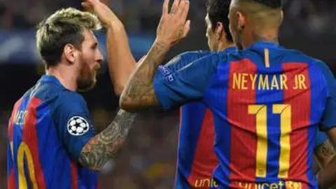 Un encuentro del Barça la actual temporada 2016-2017.