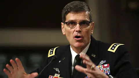 El general estadounidense, Joseph Votel (Reuters). 