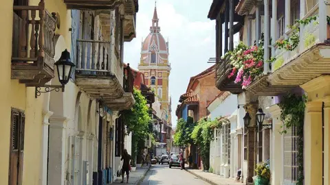 Imagen para el recuerdo de una calle del casco histórico de Cartagena. (Patricia Mogollón)