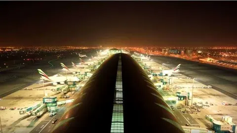 Terminal 3 del Aeropuerto Internacional de Dubai.