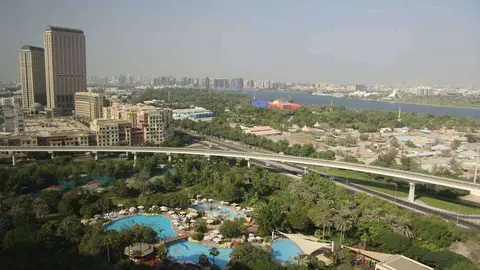 Vistas del Creek en Dubai. (EL CORREO)