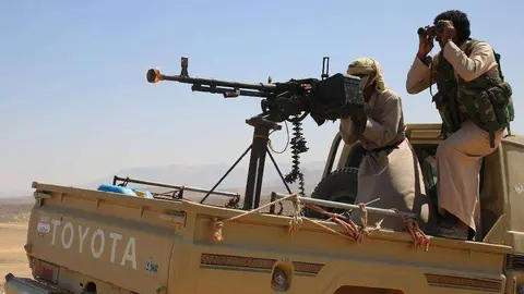 Tribus yemeníes leales al Gobierno de Yeman.