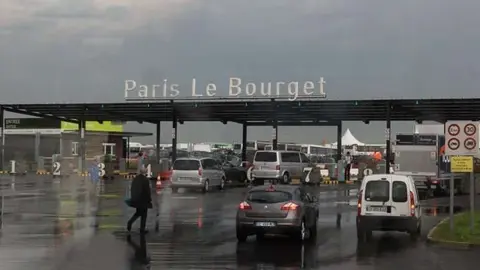 Una imagen del aeropuerto de Bourget.