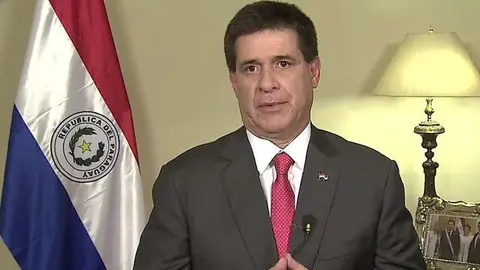 El presidente de Paraguay, Horacio Cartes.