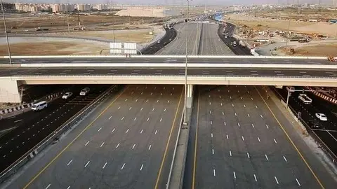 El nuevo intercambio en la E311 de Dubai.