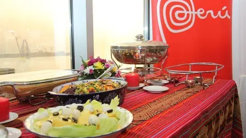 Una imagen del consulado de Perú en Dubai. (EL CORREO)