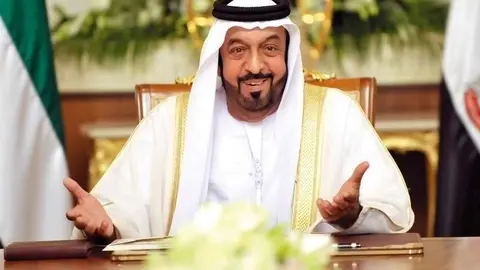 El presidente de Emiratos Árabes, el jeque Khalifa bin Zayed Al Nahyan.