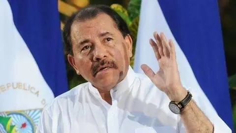 El presidente de Nicaragua, Daniel Ortega.
