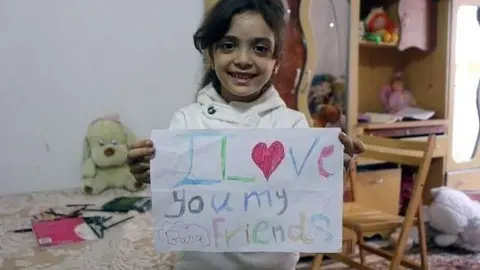 La niña siria de Alepo tiene más de 200.000 seguidores en Twitter.