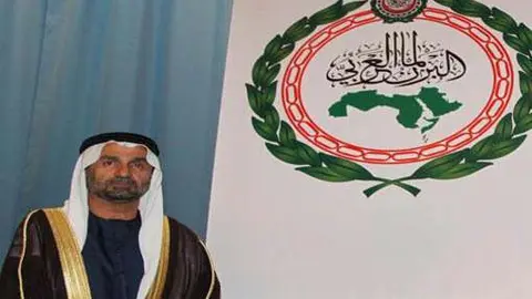 Ahmed Bin Mohammed Al Jarwan, presidente del Parlamento Árabe.