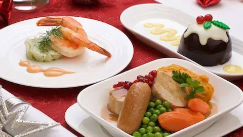 Emirates Airline celebra la Navidad.