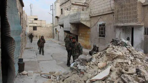 Una imagen de la ciudad siria de Alepo.