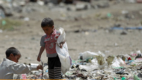 Los niños son los más vulnerables del conflicto en Yemen.