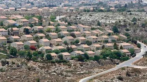 Asentamiento judío en territorio de Palestina. (palestina.org)