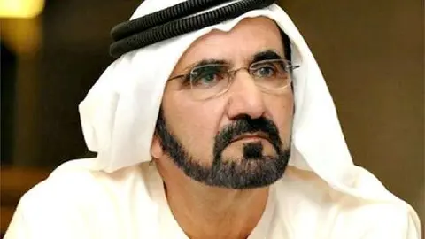 El jeque Mohammed, gobernante de Dubai y vicepresidente de Emiratos Árabes.
