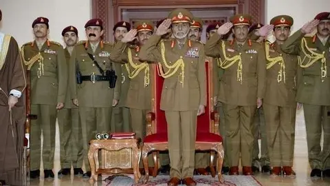 El sultán de Omán durante su intervención el 18 de noviembre de 2016 (Reuters).