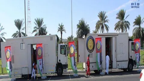 Los vehículos del programa de voluntariado captarán participantes por las ciudades. (WAM)