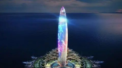 Una torre de 135 preside el diseño del futuro Dubai Harbour, el puerto deportivo más grande de Oriente Medio.