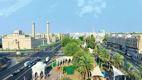 Una imagen de la ciudad de Al Ain en Abu Dhabi.