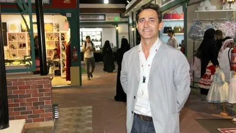 Raúl Simón, director general del Pabellón de España en Global Village. (EL CORREO)